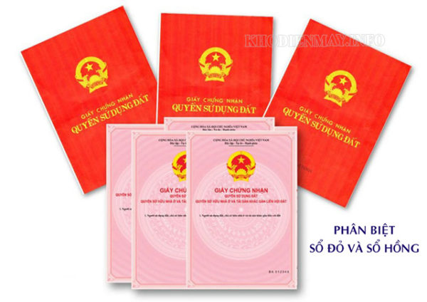 Sổ hồng khác sổ đỏ như thế nào