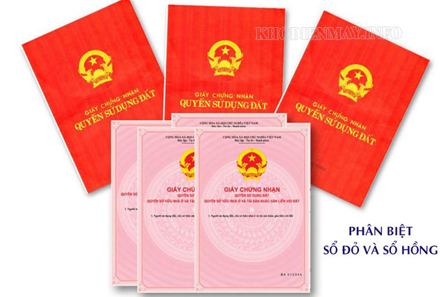 Sổ hồng khác sổ đỏ như thế nào