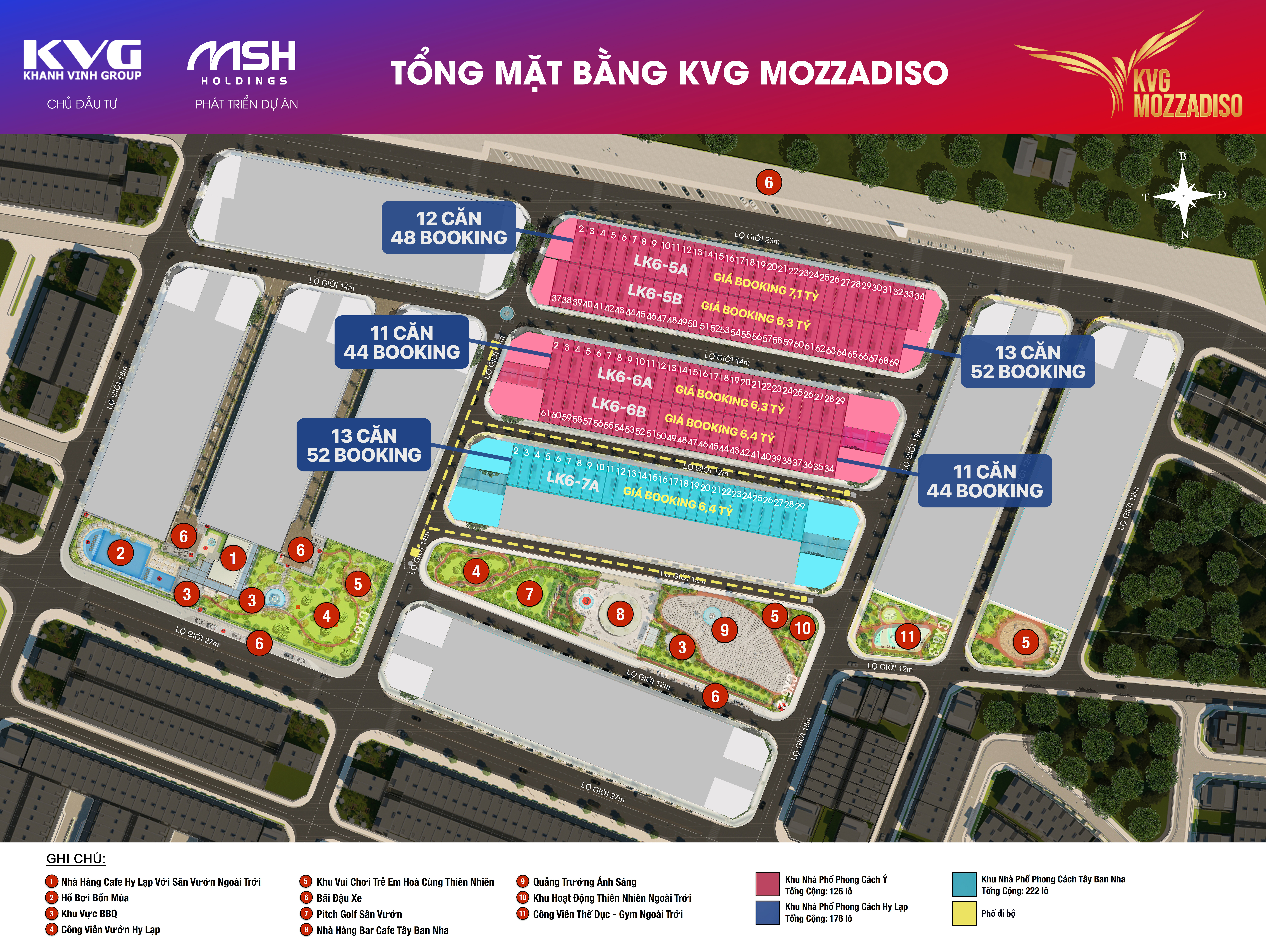 Mặt bằng Vị trí dự án Mozzadiso Nha Trang