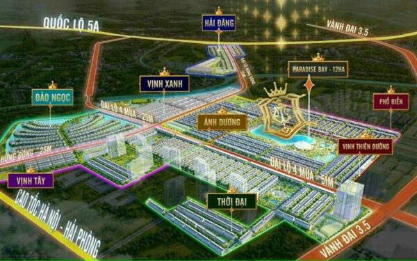 Phân khu Vịnh Tây Vinhomes Ocean Park 3 The Crown