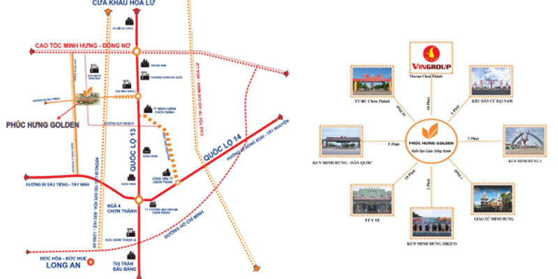 Vị trí phúc hưng golden bình phước Vị trí phúc hưng golden bình phước